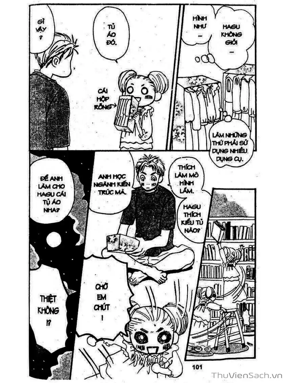 Truyện Tranh Mật Ngọt Của Tuổi Trẻ - Honey And Clover trang 5