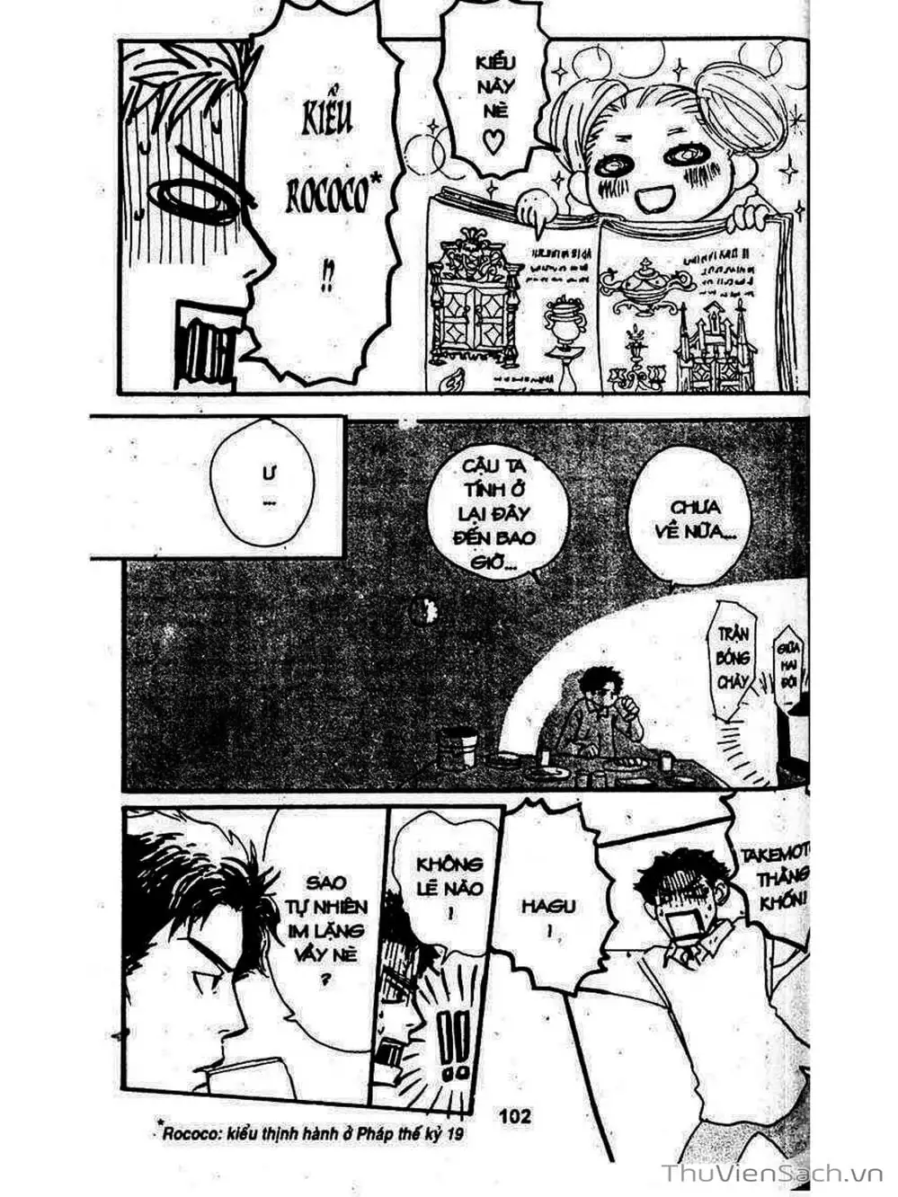 Truyện Tranh Mật Ngọt Của Tuổi Trẻ - Honey And Clover trang 5