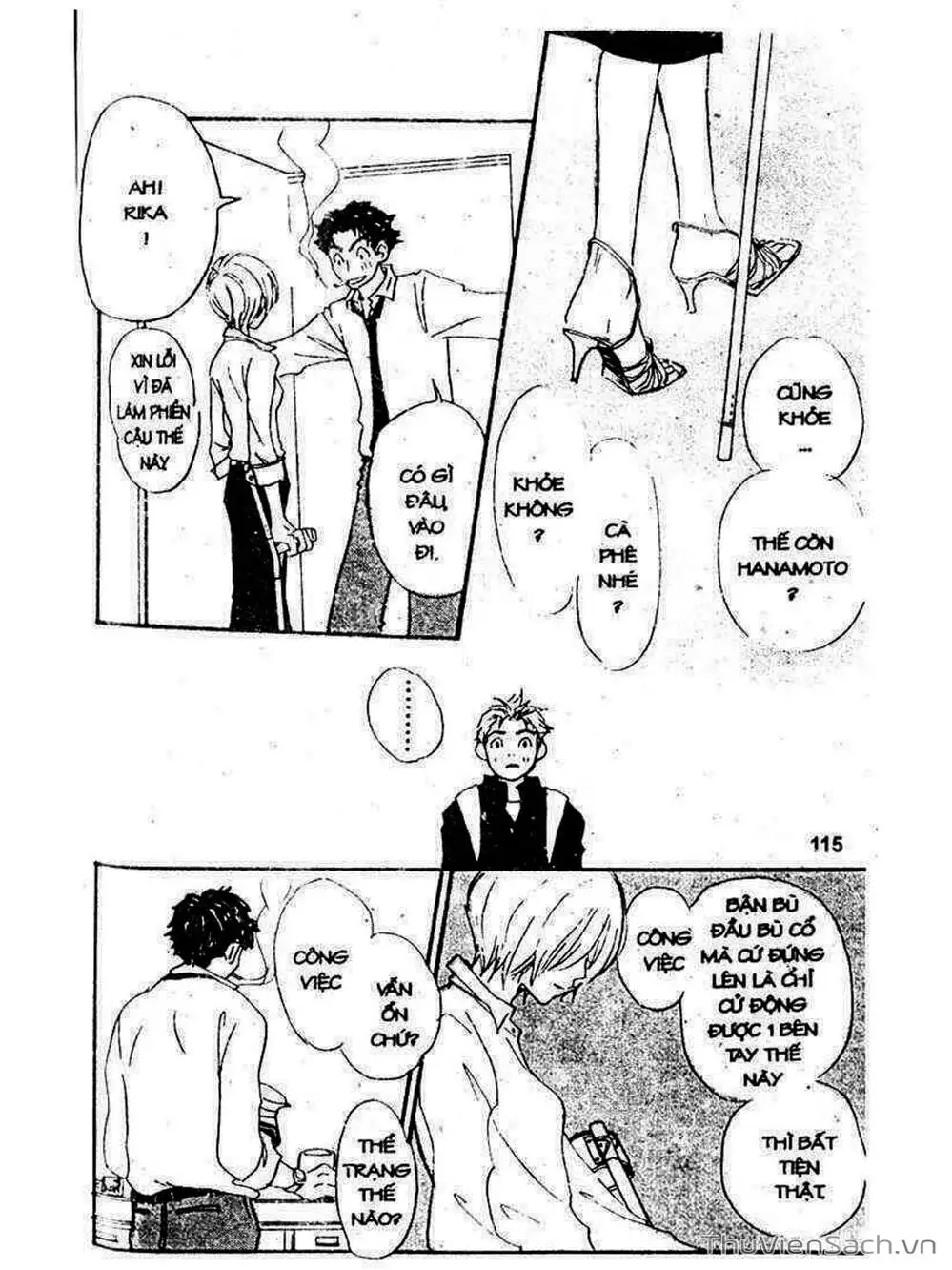 Truyện Tranh Mật Ngọt Của Tuổi Trẻ - Honey And Clover trang 5