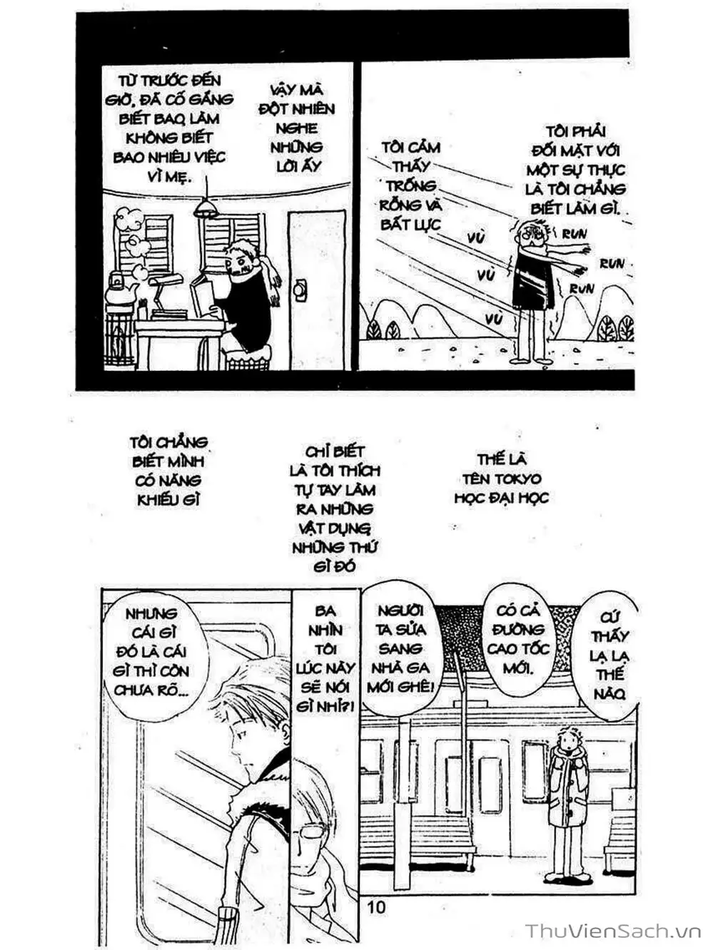 Truyện Tranh Mật Ngọt Của Tuổi Trẻ - Honey And Clover trang 5