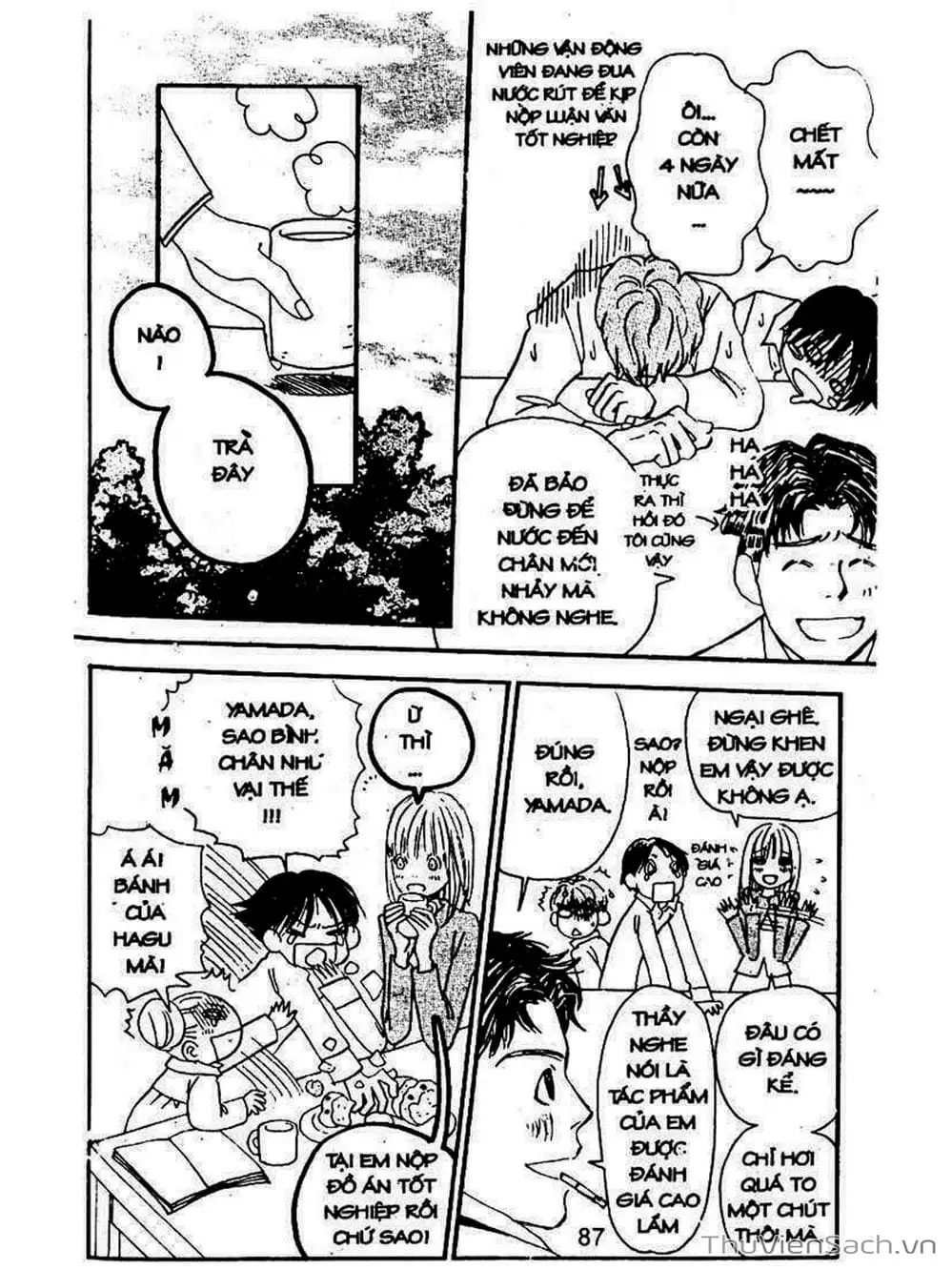 Truyện Tranh Mật Ngọt Của Tuổi Trẻ - Honey And Clover trang 5