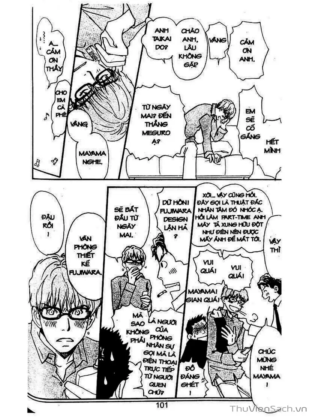 Truyện Tranh Mật Ngọt Của Tuổi Trẻ - Honey And Clover trang 5