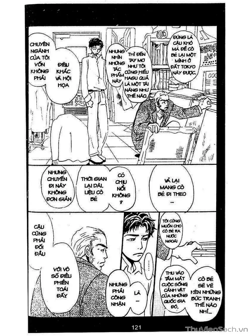 Truyện Tranh Mật Ngọt Của Tuổi Trẻ - Honey And Clover trang 5