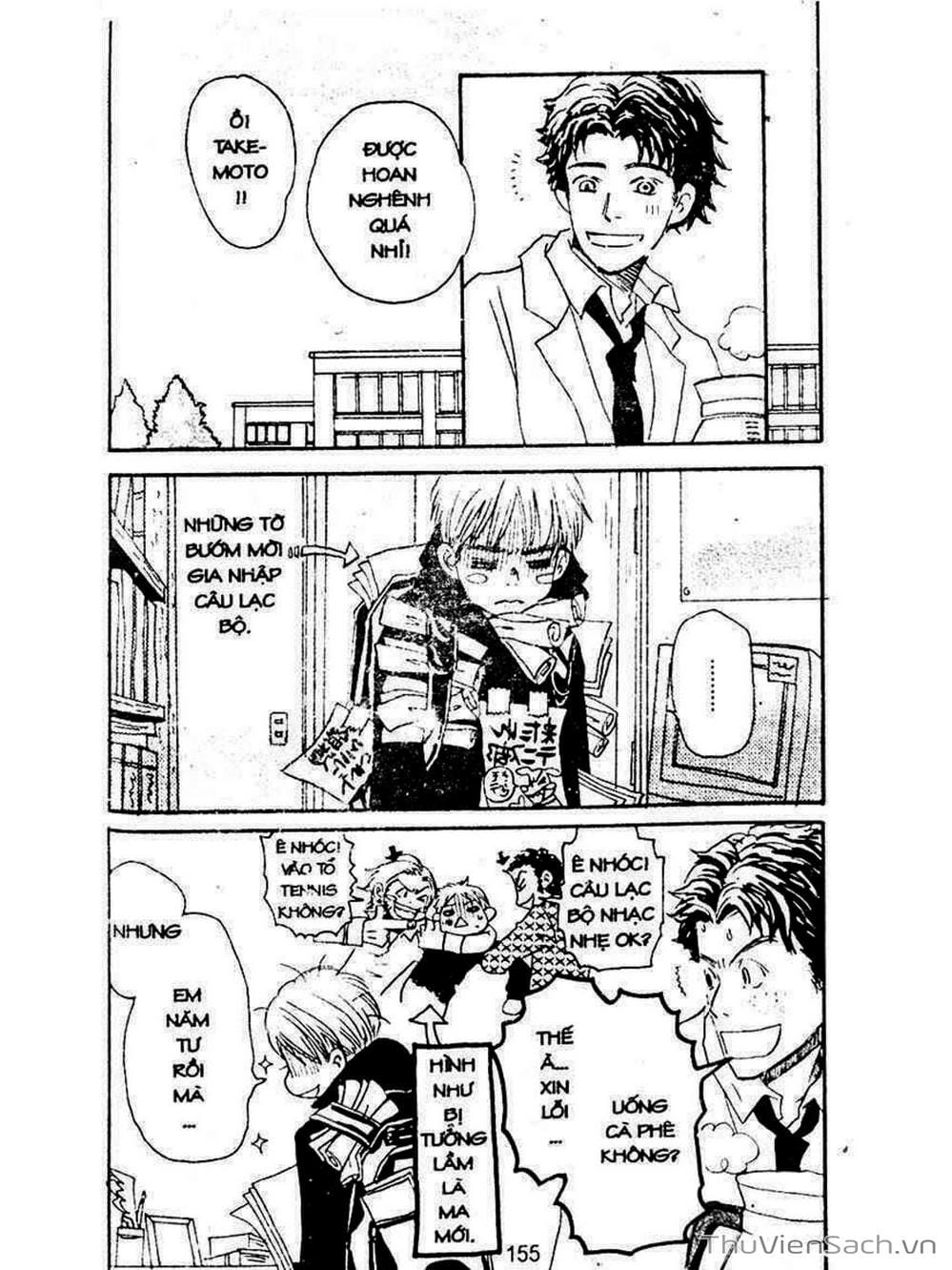 Truyện Tranh Mật Ngọt Của Tuổi Trẻ - Honey And Clover trang 5