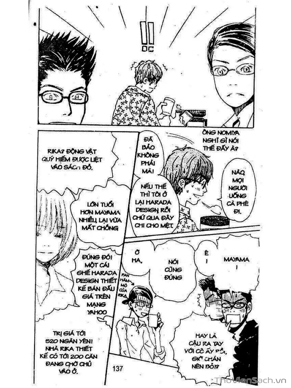 Truyện Tranh Mật Ngọt Của Tuổi Trẻ - Honey And Clover trang 5