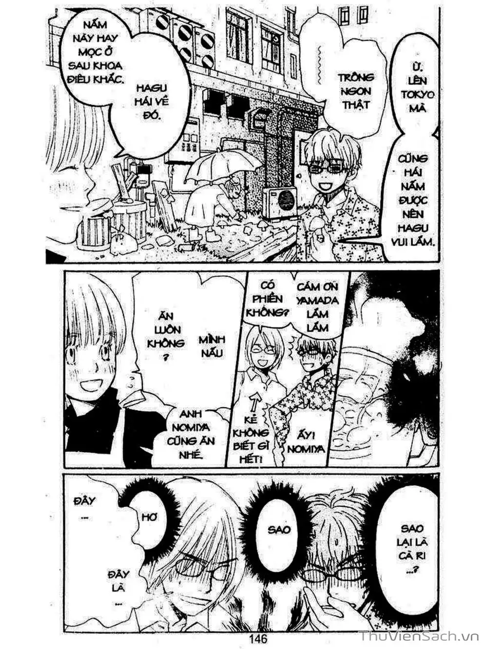 Truyện Tranh Mật Ngọt Của Tuổi Trẻ - Honey And Clover trang 5