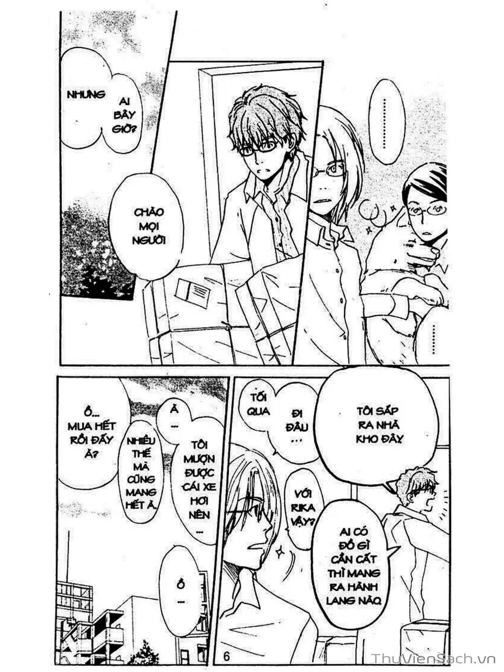 Truyện Tranh Mật Ngọt Của Tuổi Trẻ - Honey And Clover trang 5