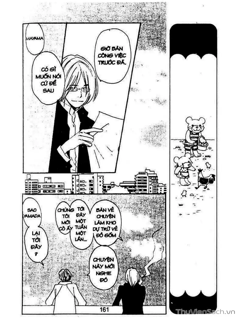 Truyện Tranh Mật Ngọt Của Tuổi Trẻ - Honey And Clover trang 5