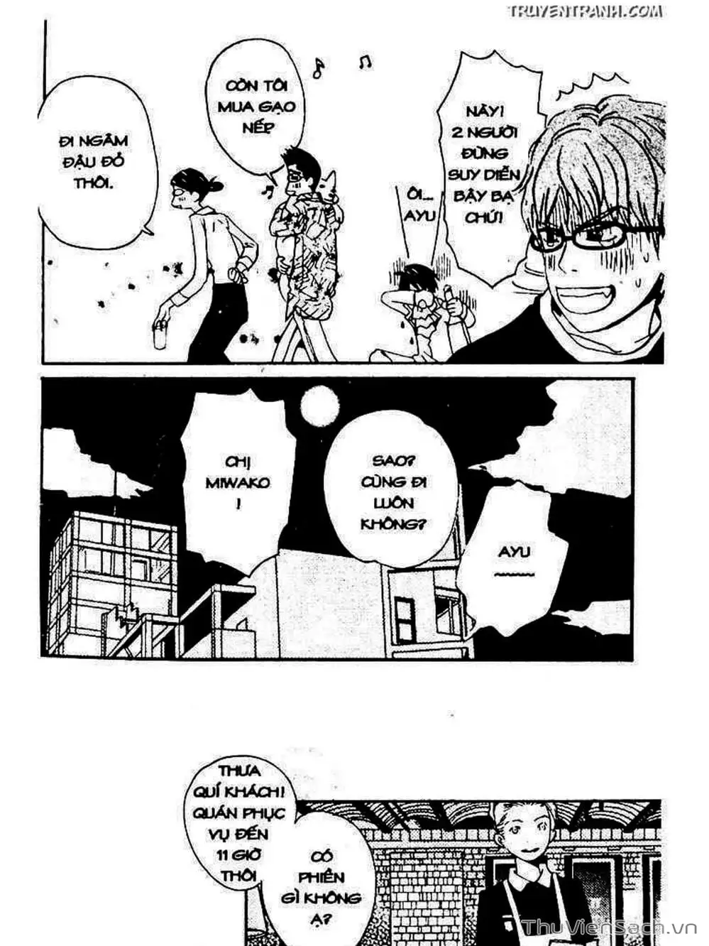 Truyện Tranh Mật Ngọt Của Tuổi Trẻ - Honey And Clover trang 5