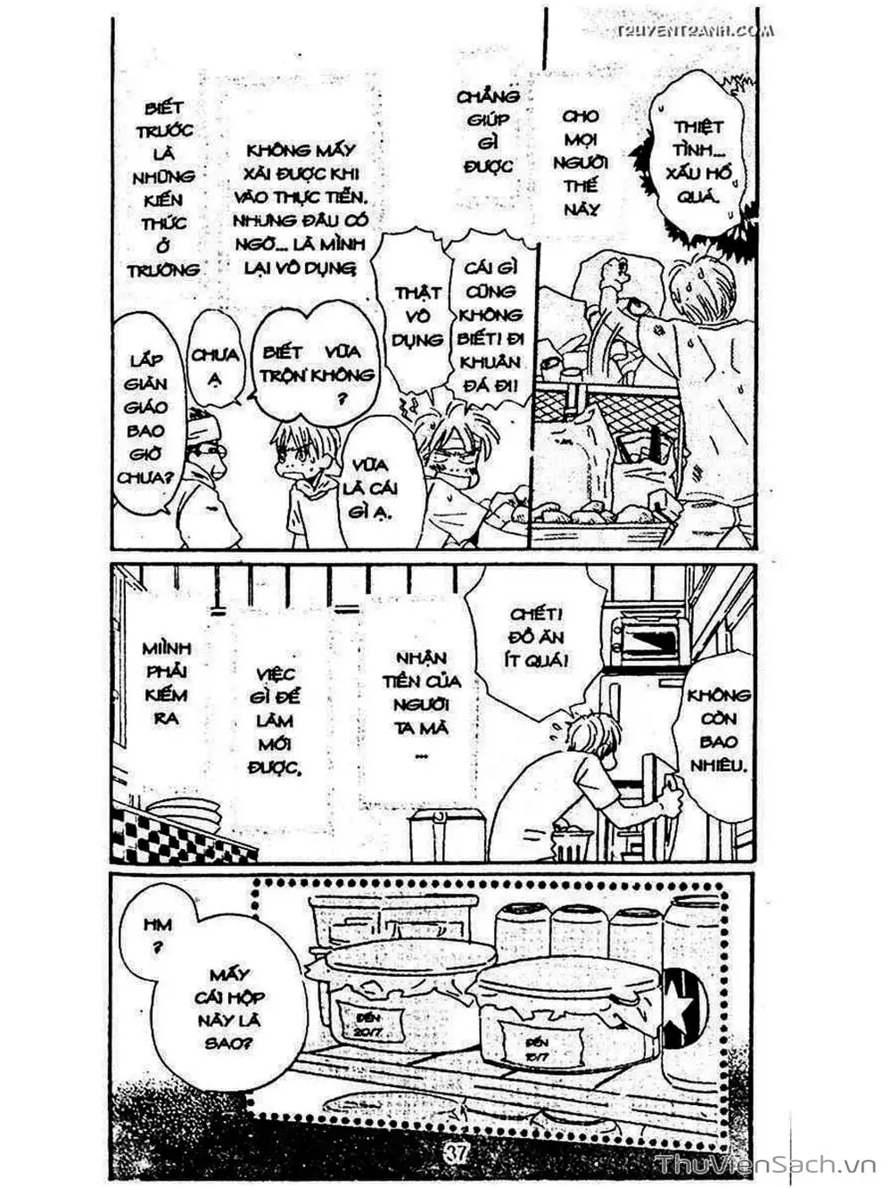 Truyện Tranh Mật Ngọt Của Tuổi Trẻ - Honey And Clover trang 5