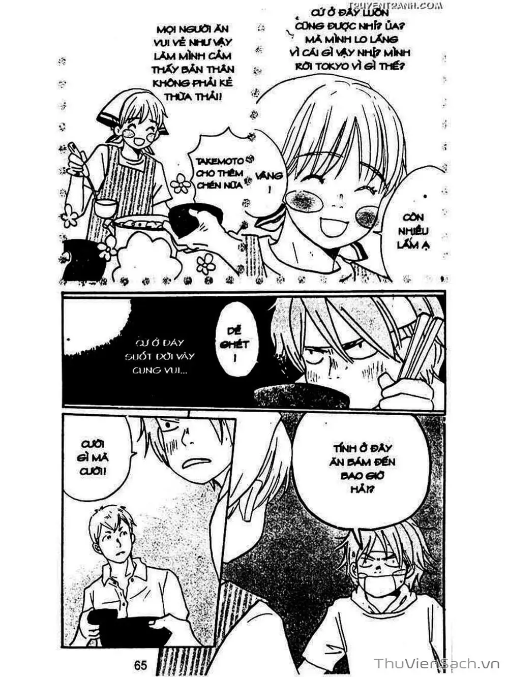 Truyện Tranh Mật Ngọt Của Tuổi Trẻ - Honey And Clover trang 5