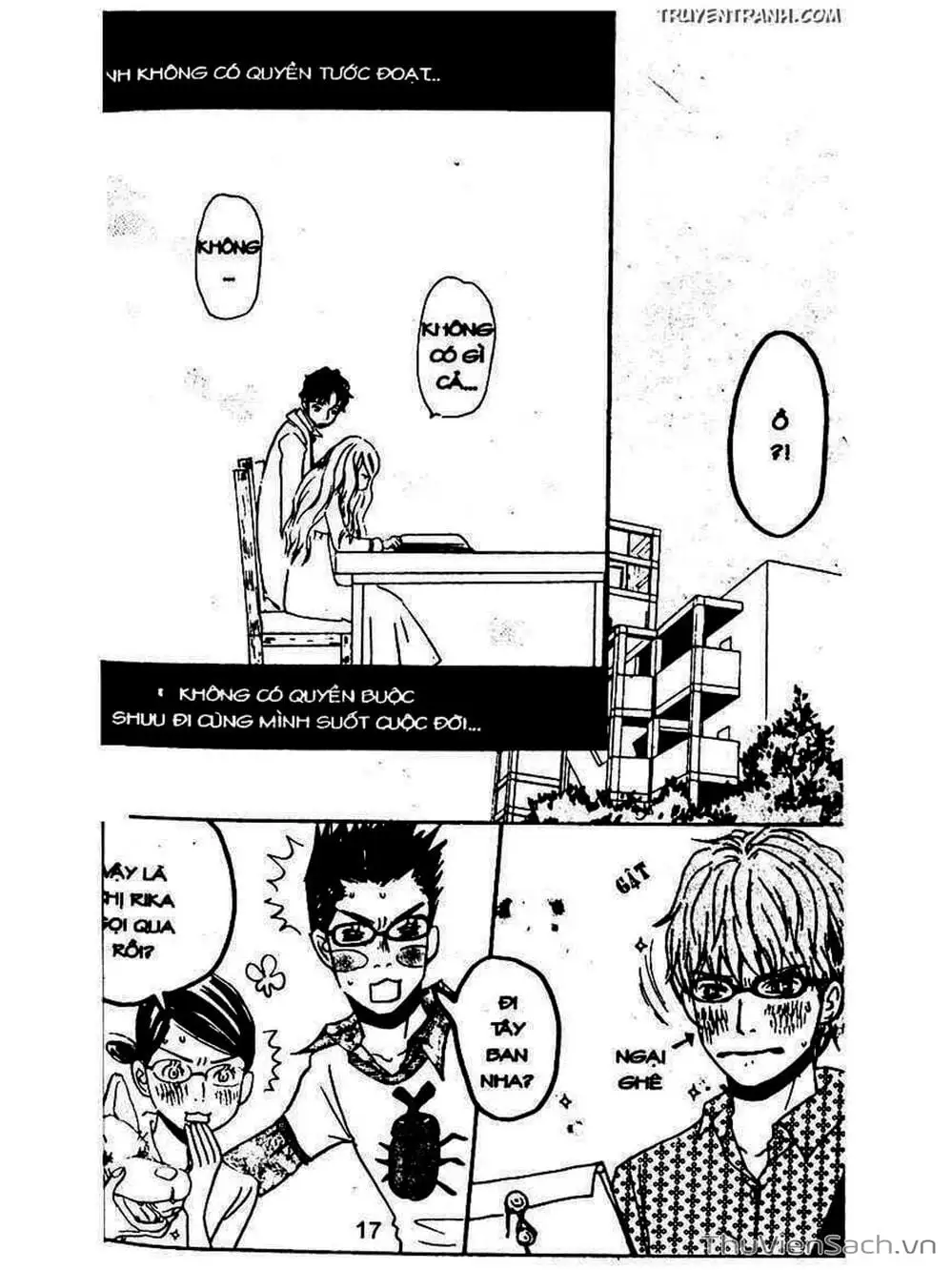 Truyện Tranh Mật Ngọt Của Tuổi Trẻ - Honey And Clover trang 5