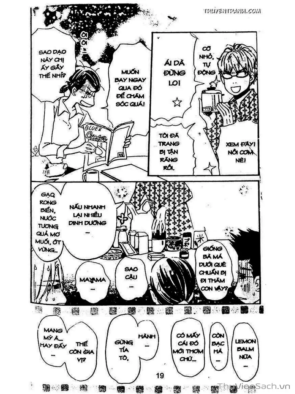 Truyện Tranh Mật Ngọt Của Tuổi Trẻ - Honey And Clover trang 5