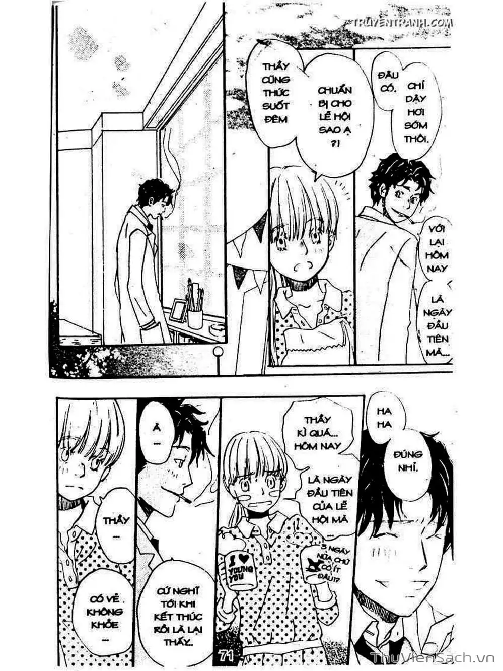 Truyện Tranh Mật Ngọt Của Tuổi Trẻ - Honey And Clover trang 5