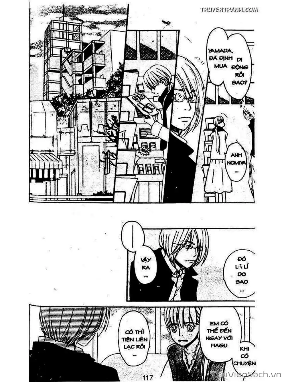 Truyện Tranh Mật Ngọt Của Tuổi Trẻ - Honey And Clover trang 5