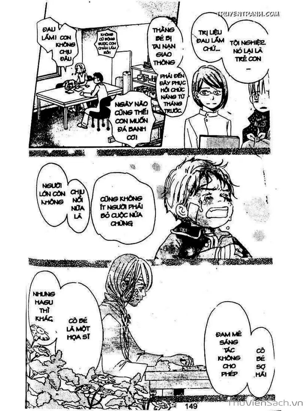 Truyện Tranh Mật Ngọt Của Tuổi Trẻ - Honey And Clover trang 5