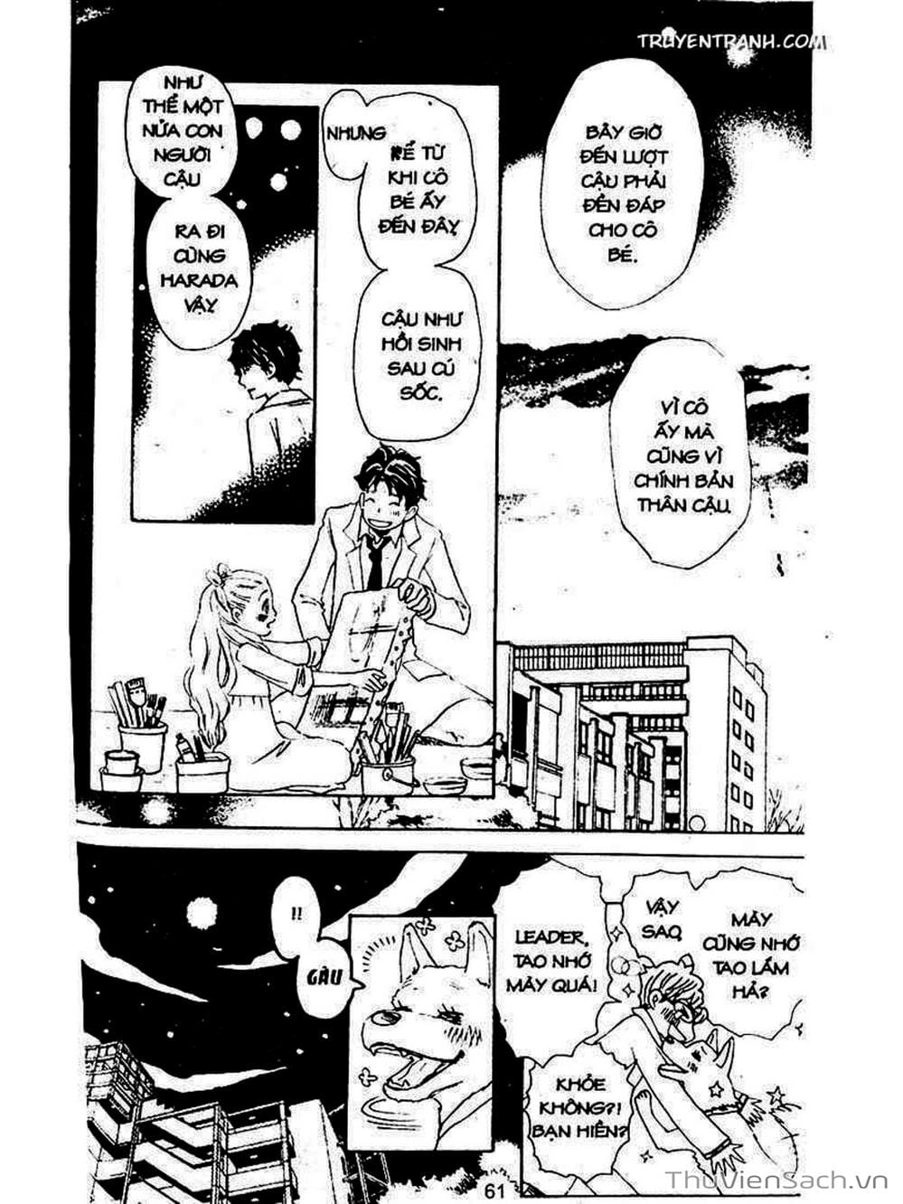 Truyện Tranh Mật Ngọt Của Tuổi Trẻ - Honey And Clover trang 5