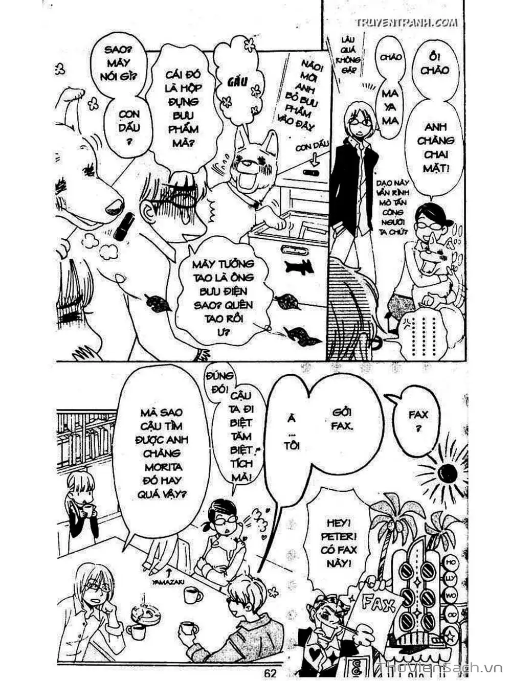 Truyện Tranh Mật Ngọt Của Tuổi Trẻ - Honey And Clover trang 5