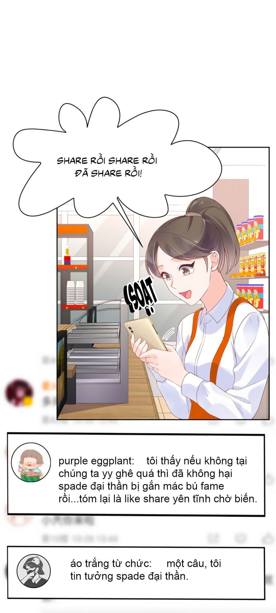 Truyện Tranh Nam Thần Quốc Dân Là Nữ - The National Hotboy Is A Girl trang 6