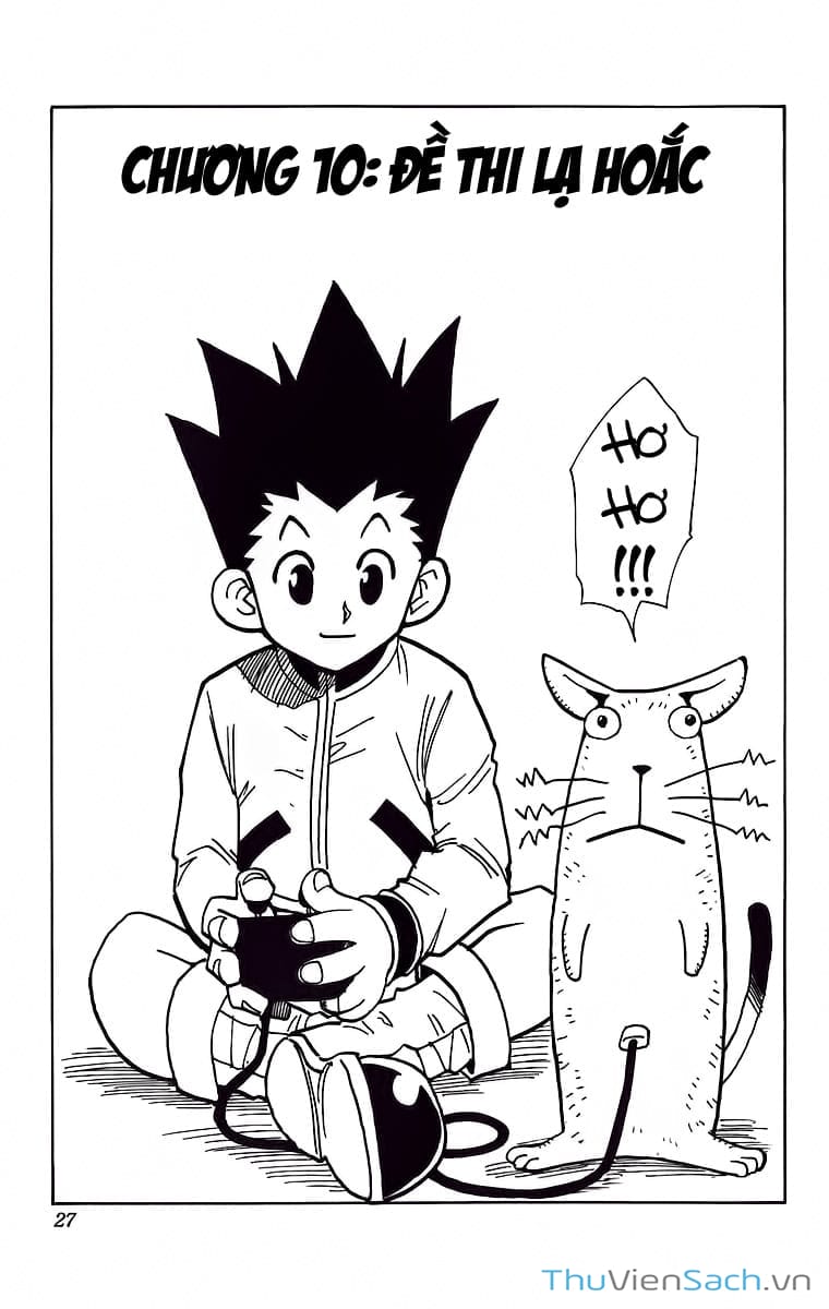 Truyện Tranh Thợ Săn - Hunter X Hunter trang 7