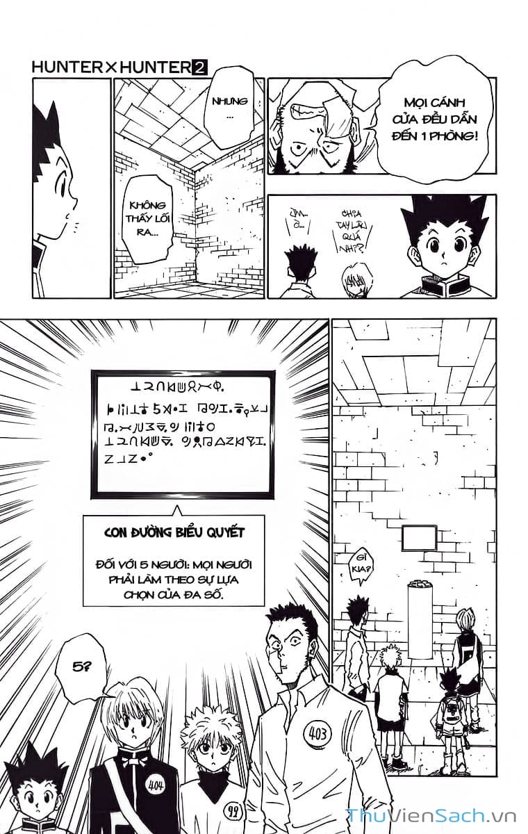 Truyện Tranh Thợ Săn - Hunter X Hunter trang 7