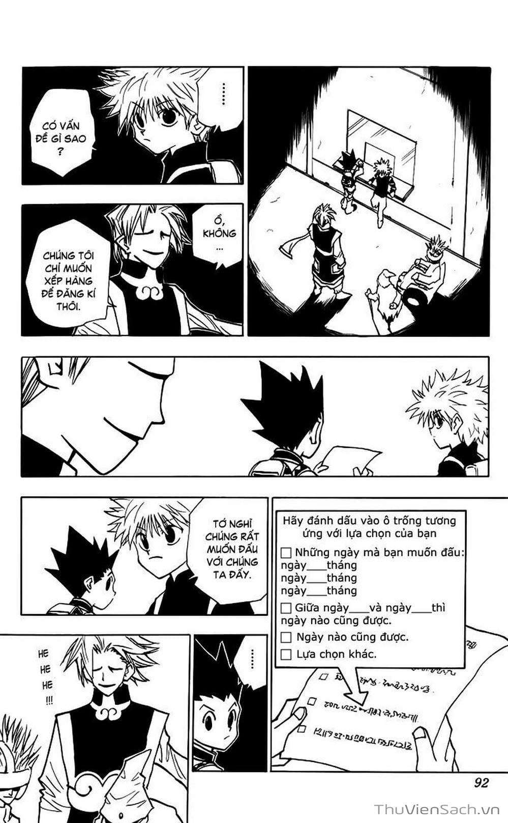Truyện Tranh Thợ Săn - Hunter X Hunter trang 7
