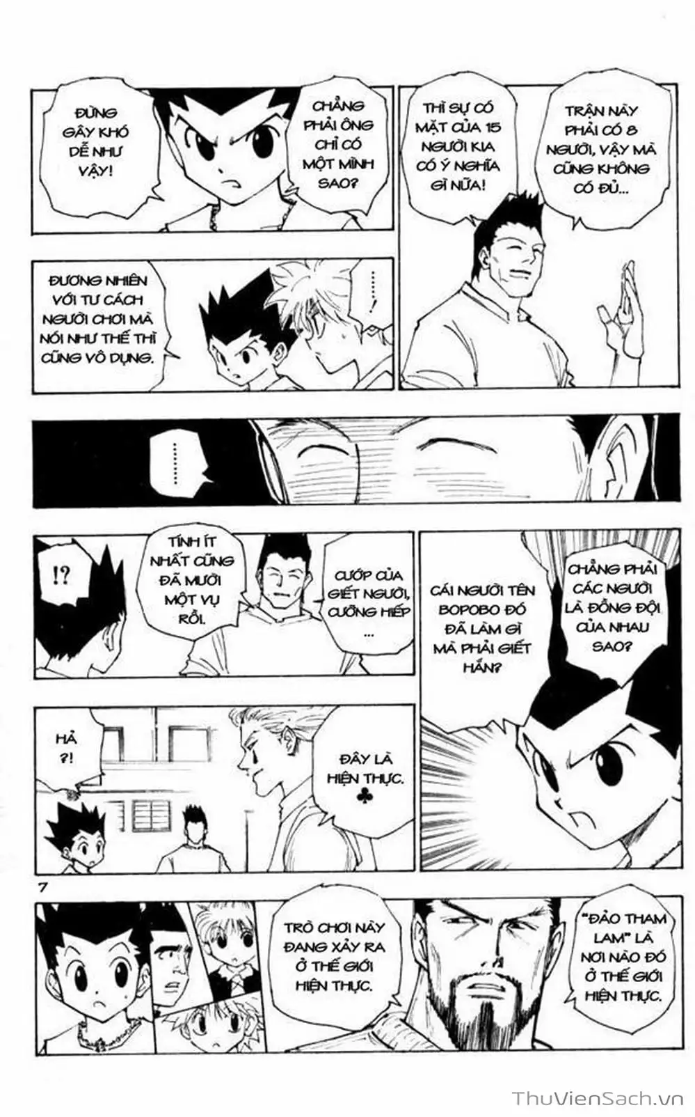 Truyện Tranh Thợ Săn - Hunter X Hunter trang 7