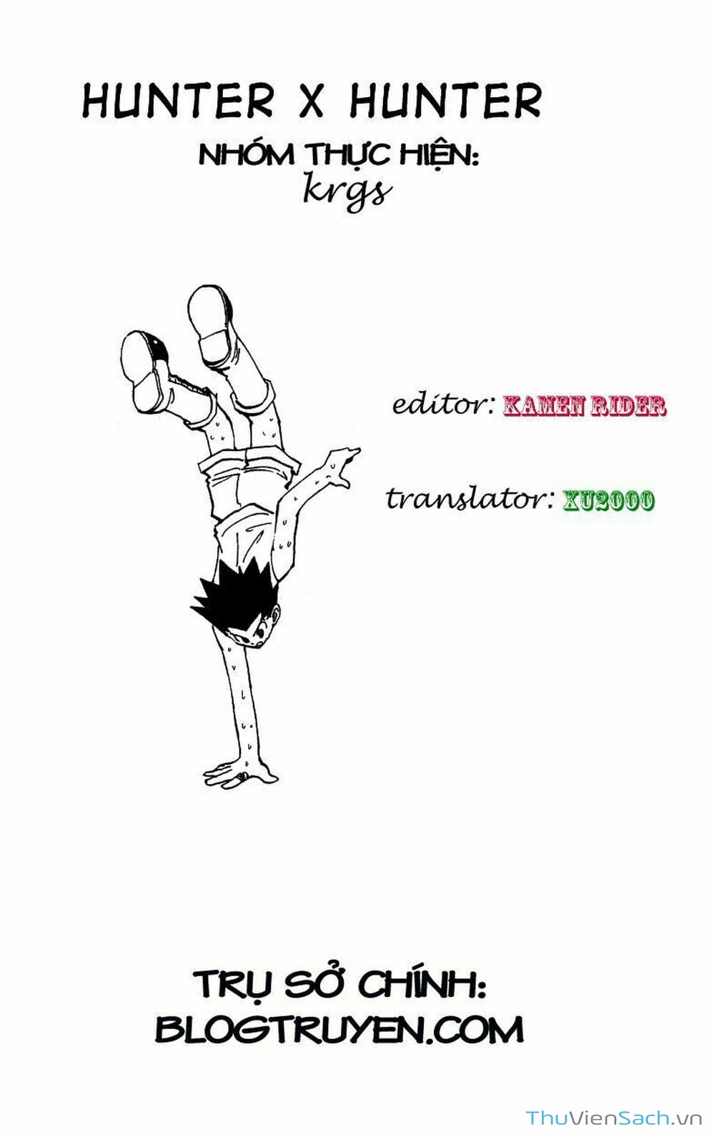 Truyện Tranh Thợ Săn - Hunter X Hunter trang 7