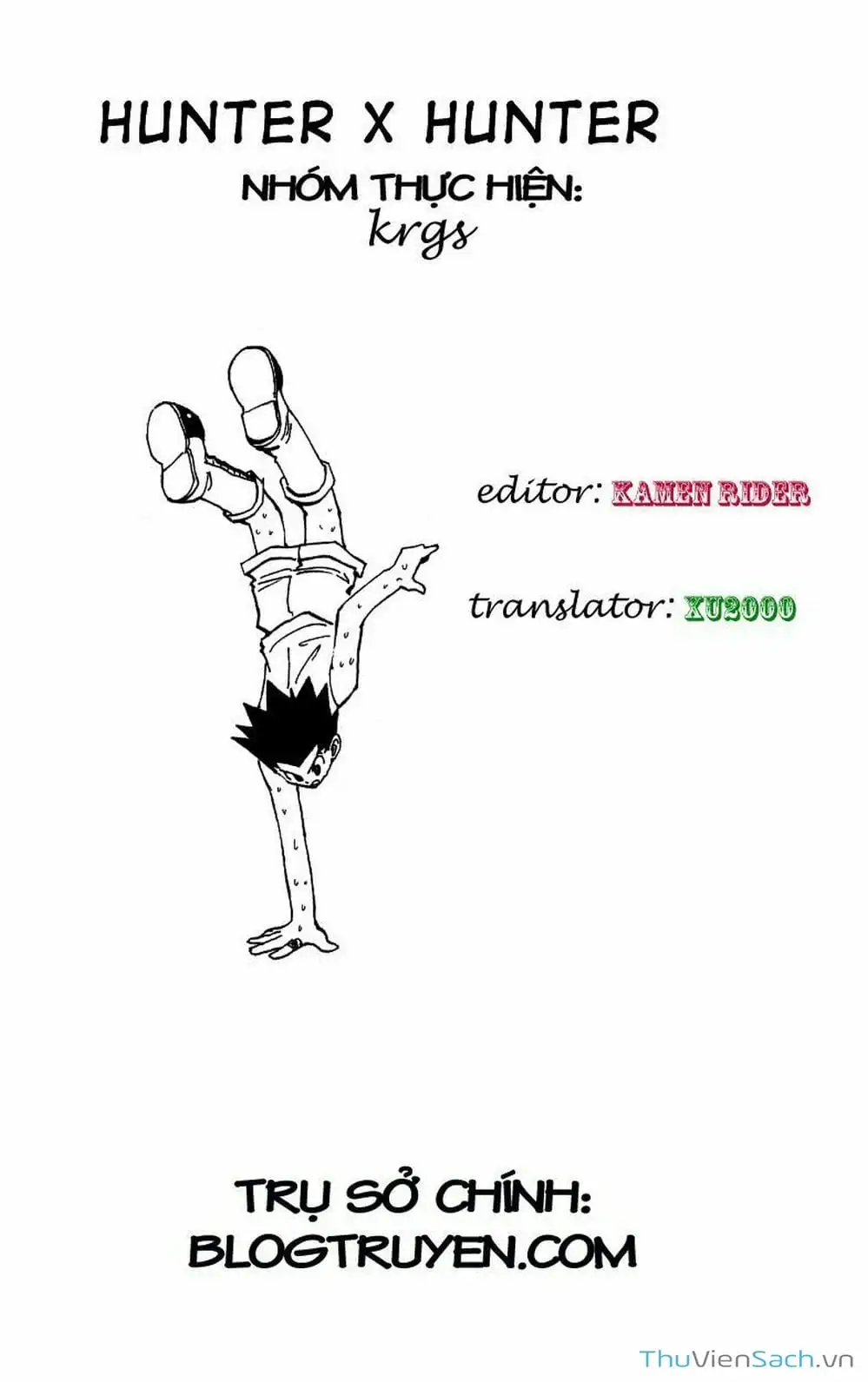 Truyện Tranh Thợ Săn - Hunter X Hunter trang 7