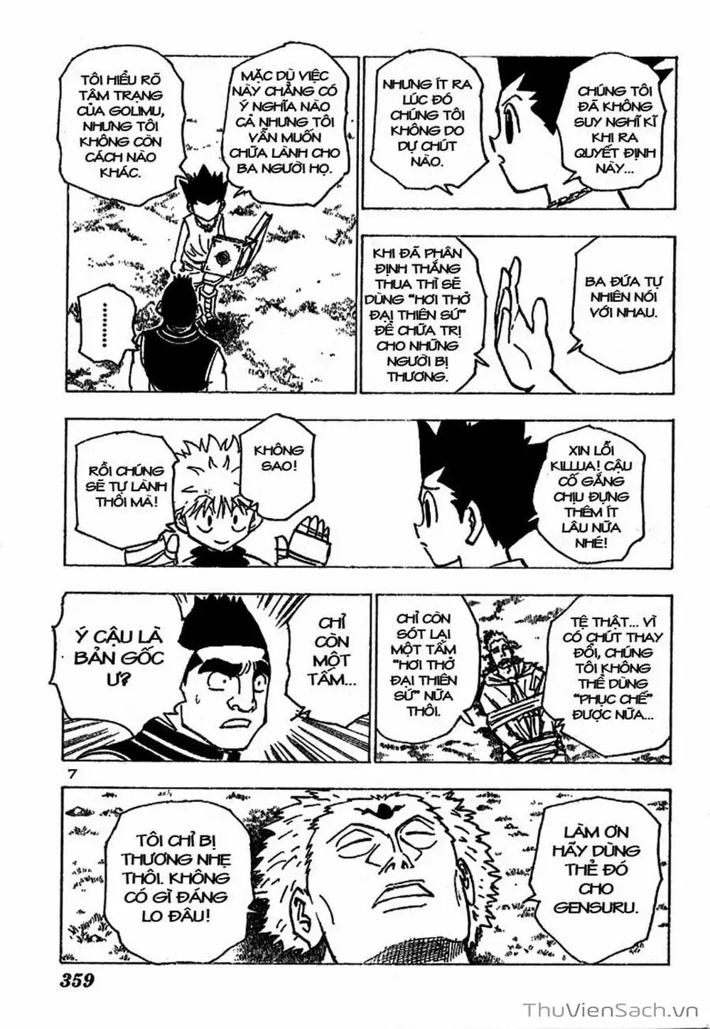 Truyện Tranh Thợ Săn - Hunter X Hunter trang 7