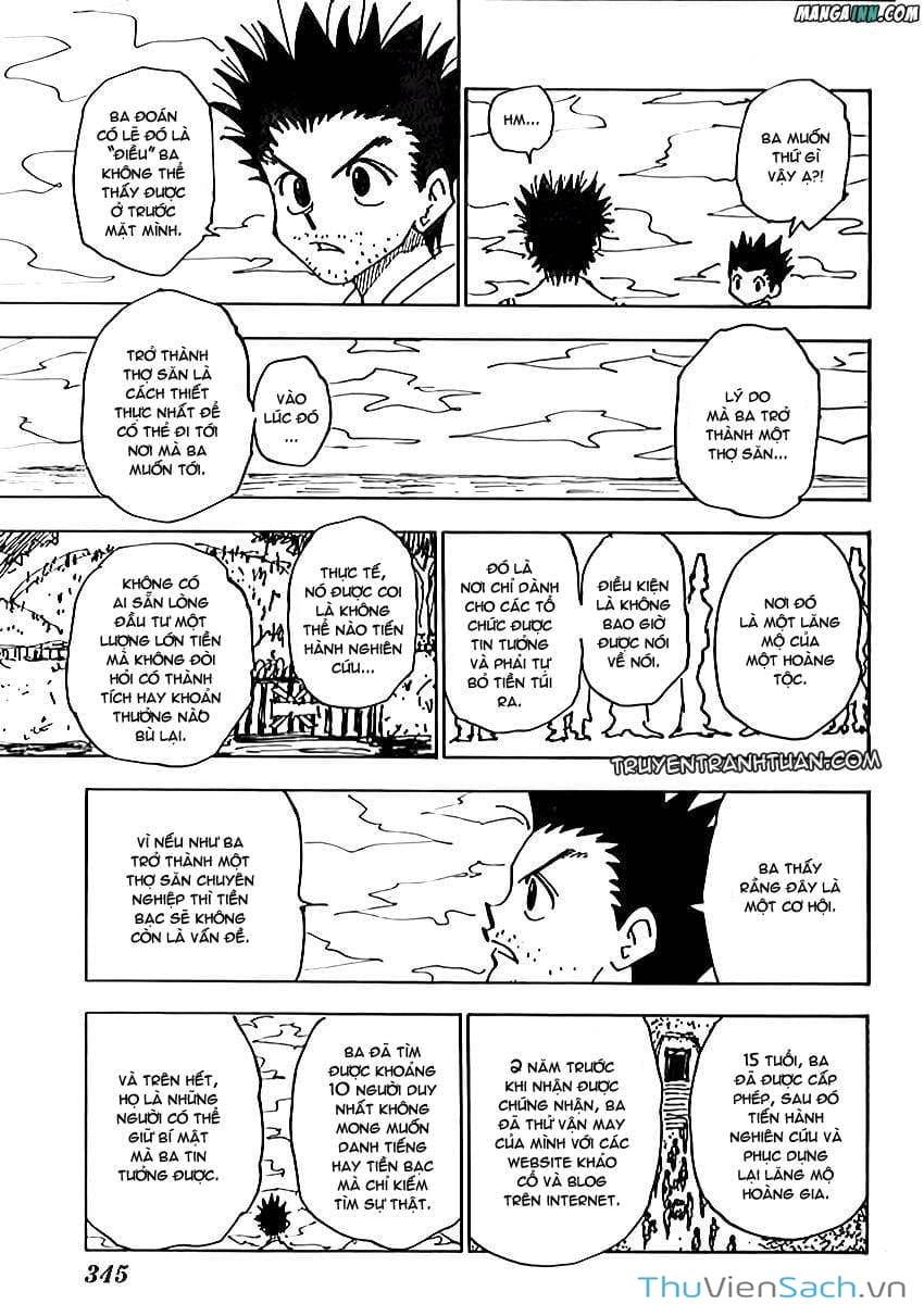Truyện Tranh Thợ Săn - Hunter X Hunter trang 7