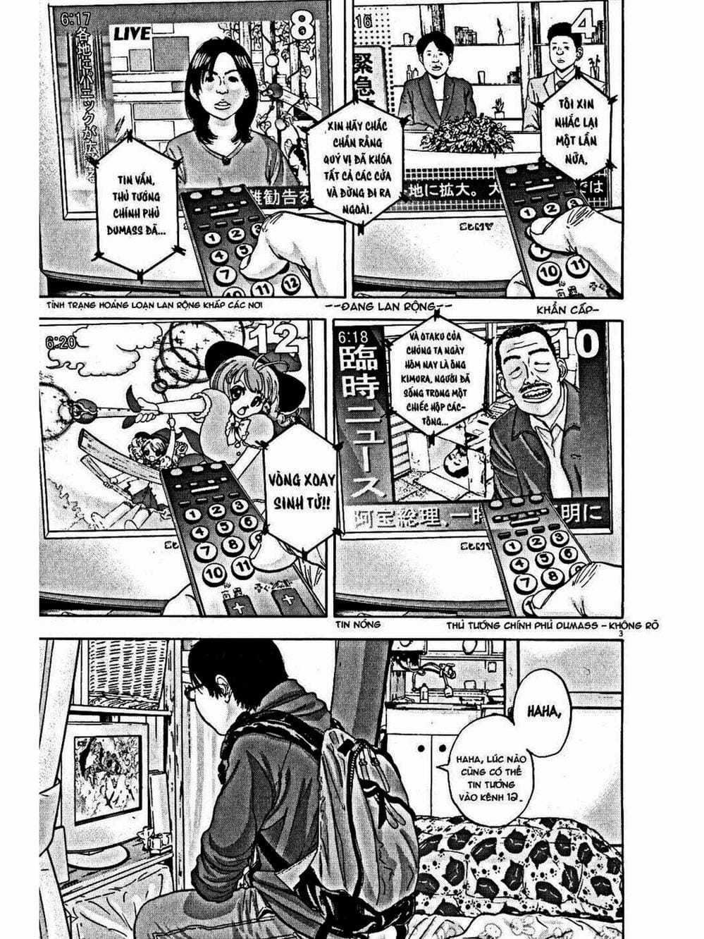 Truyện Tranh Tôi Là Người Hùng - I Am A Hero trang 8