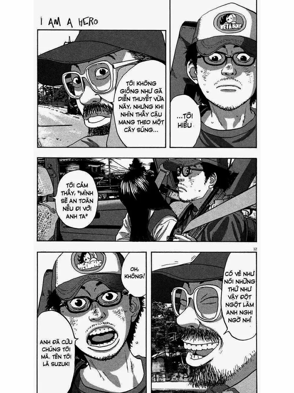 Truyện Tranh Tôi Là Người Hùng - I Am A Hero trang 8
