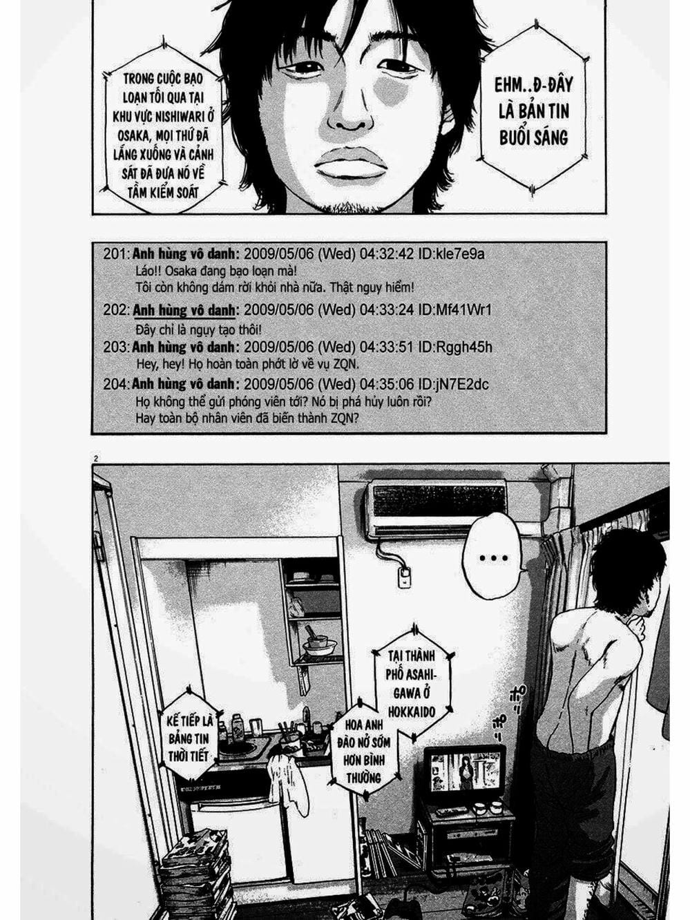 Truyện Tranh Tôi Là Người Hùng - I Am A Hero trang 8