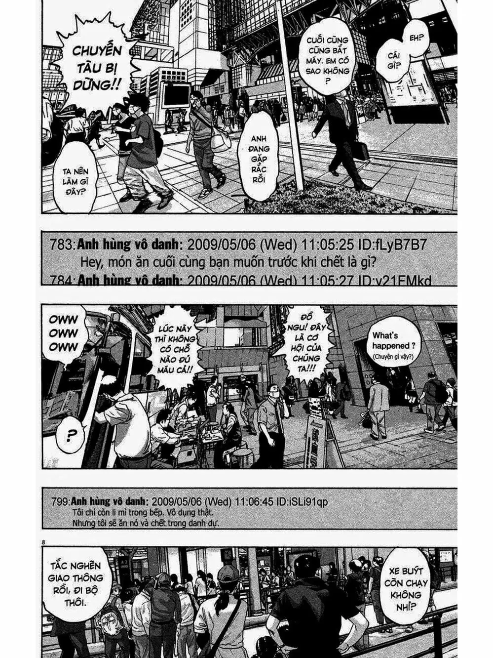 Truyện Tranh Tôi Là Người Hùng - I Am A Hero trang 8