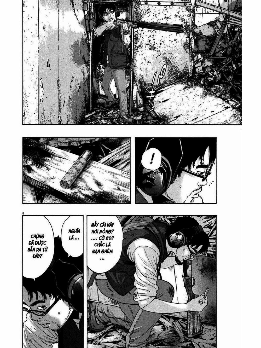 Truyện Tranh Tôi Là Người Hùng - I Am A Hero trang 8