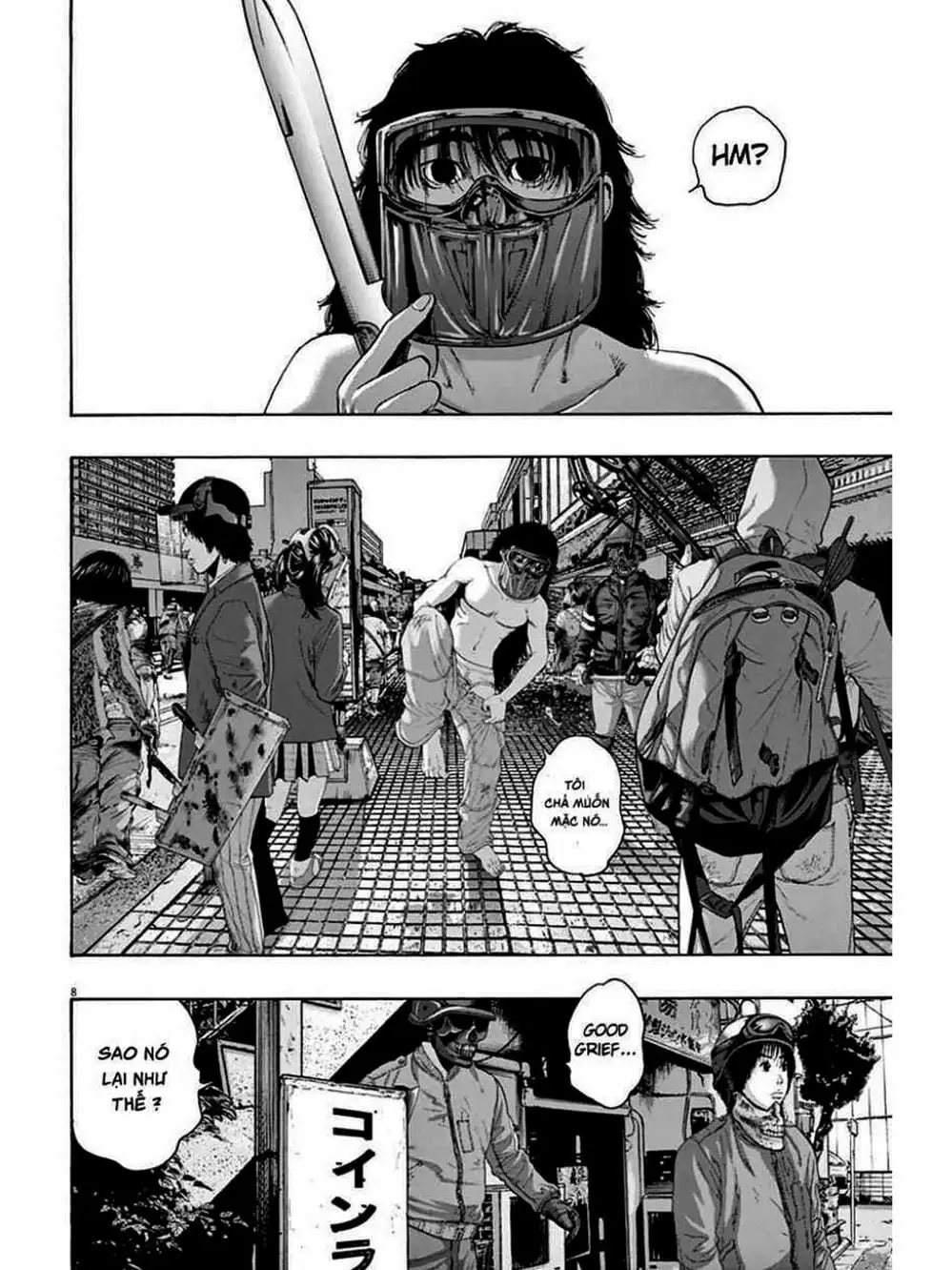 Truyện Tranh Tôi Là Người Hùng - I Am A Hero trang 8
