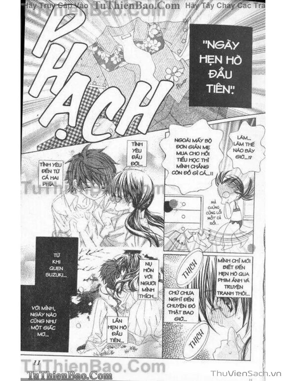 Truyện Tranh Tớ Thích Cậu, Suzuki-Kun!! - I Love You Suzuki trang 3