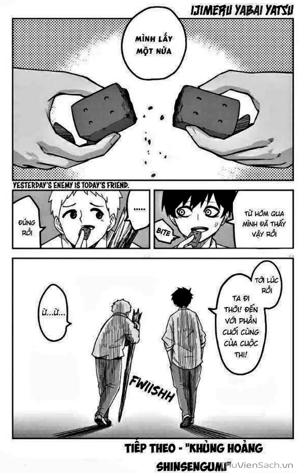 Truyện Tranh Không Chỉ Là Bắt Nạt - Ijimeru Yabai Yatsu trang 3