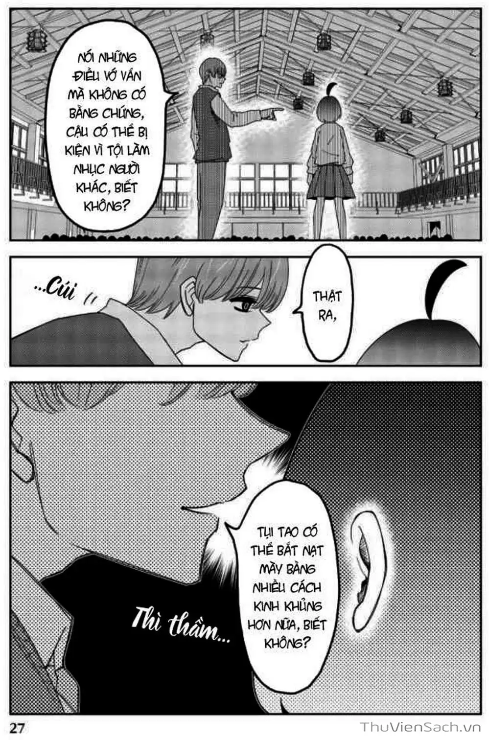 Truyện Tranh Không Chỉ Là Bắt Nạt - Ijimeru Yabai Yatsu trang 3