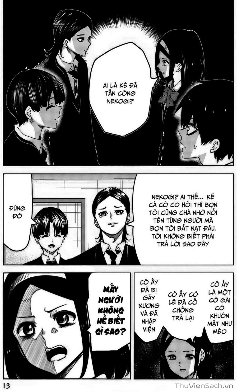 Truyện Tranh Không Chỉ Là Bắt Nạt - Ijimeru Yabai Yatsu trang 3