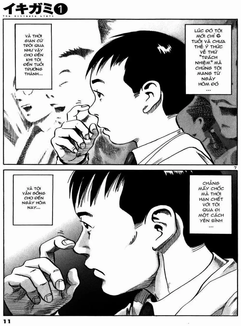 Truyện Tranh Giấy Báo Tử - Ikigami trang 6