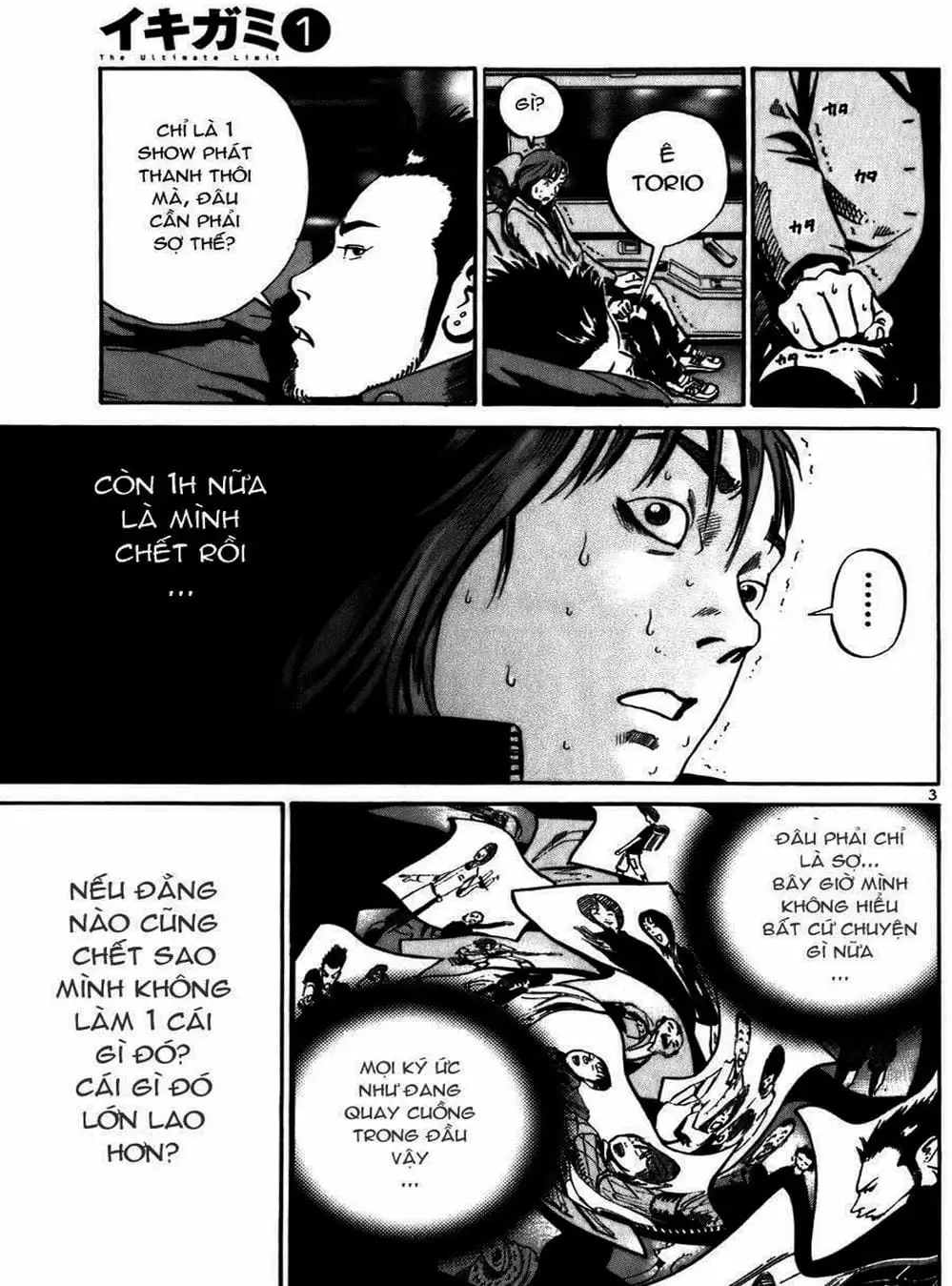 Truyện Tranh Giấy Báo Tử - Ikigami trang 6