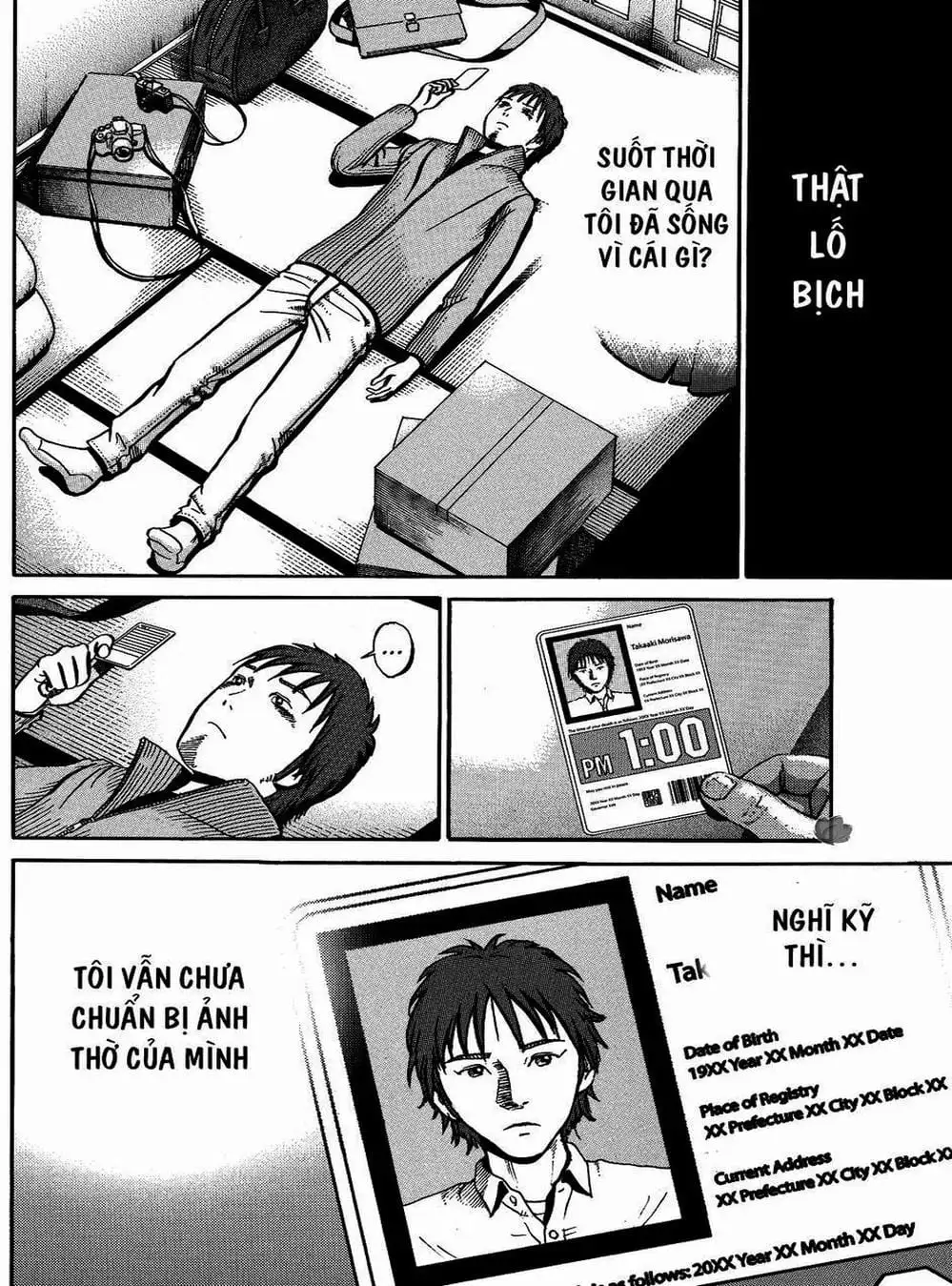 Truyện Tranh Giấy Báo Tử - Ikigami trang 6