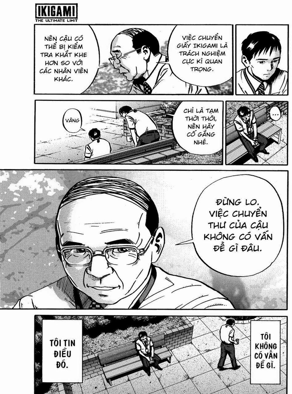 Truyện Tranh Giấy Báo Tử - Ikigami trang 6