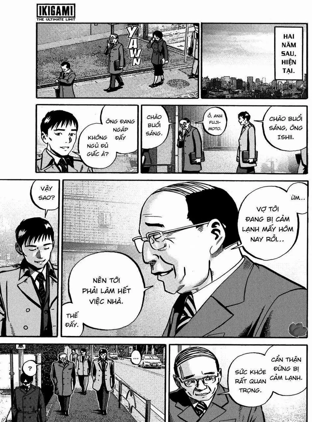 Truyện Tranh Giấy Báo Tử - Ikigami trang 6