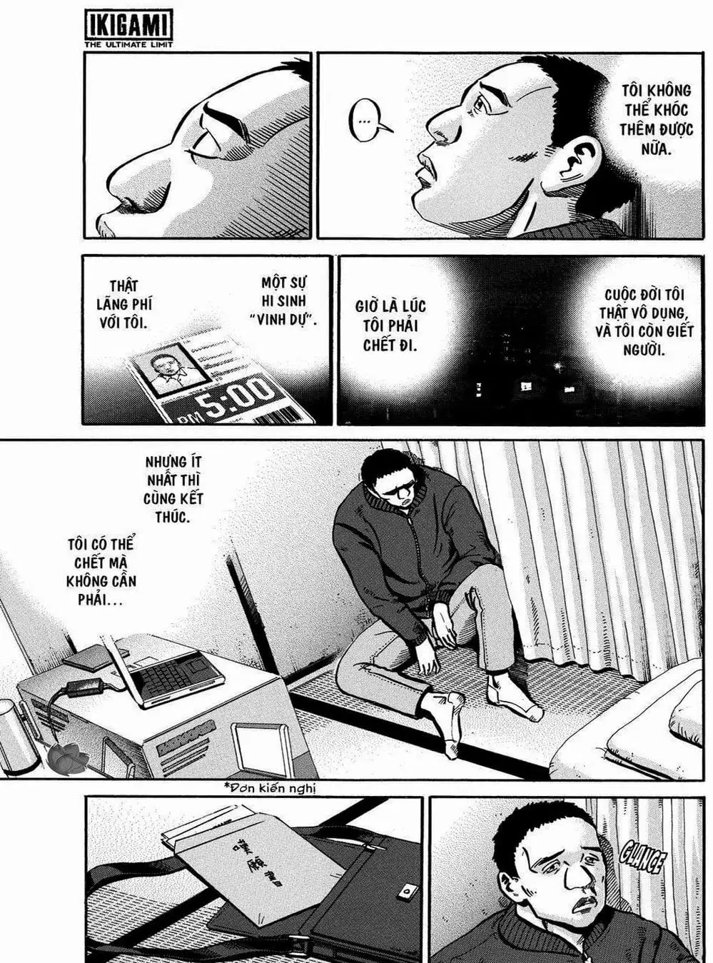 Truyện Tranh Giấy Báo Tử - Ikigami trang 6