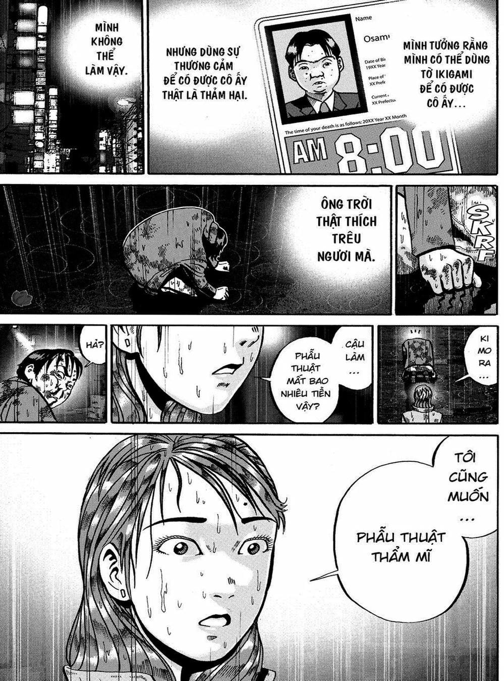 Truyện Tranh Giấy Báo Tử - Ikigami trang 6