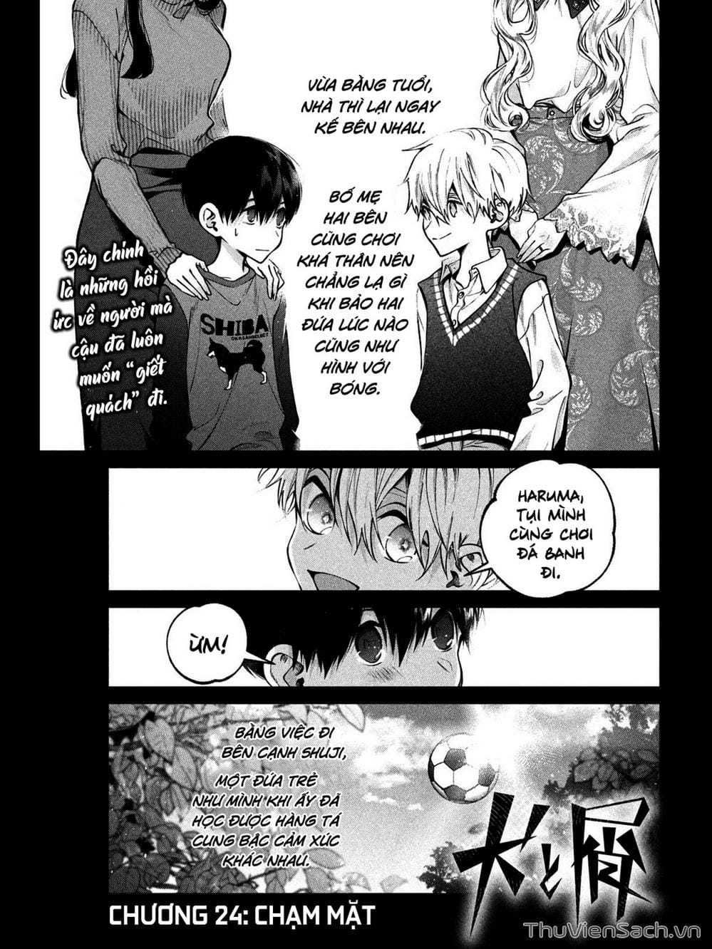 Truyện Tranh Chó Và Cặn Bã - Inu To Kuzu trang 5