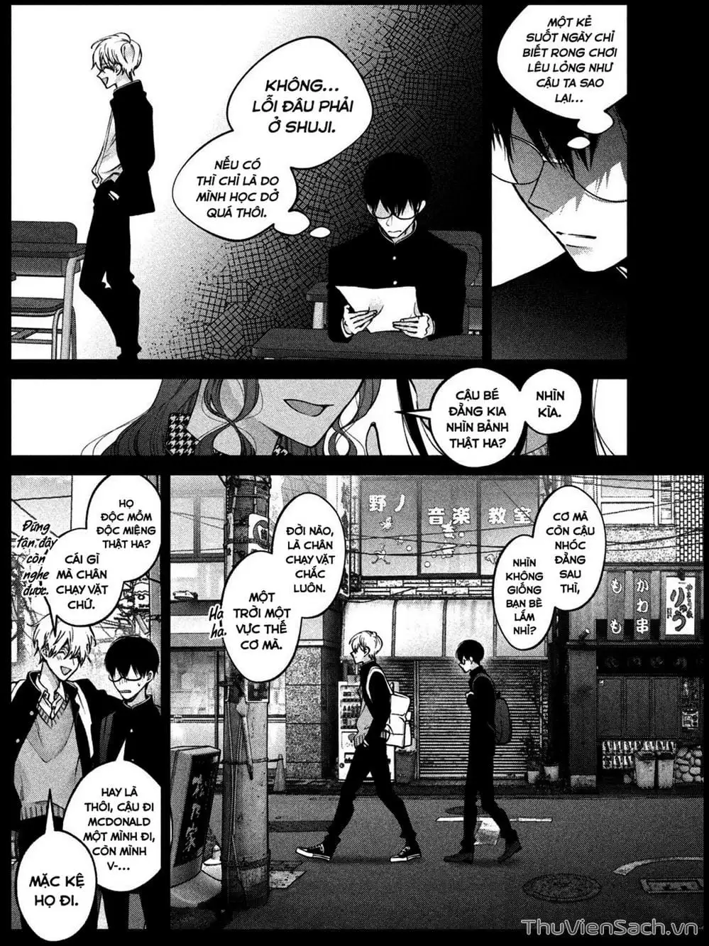 Truyện Tranh Chó Và Cặn Bã - Inu To Kuzu trang 5